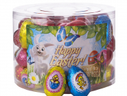 Easter Eggs 15g in drum 50x15g Milk Chocolate