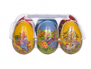 Mixed Eggs in tray 6x25g Milk Chocolate