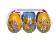 Mixed Eggs in tray 6x25g Milk Chocolate