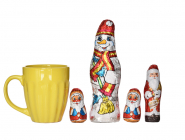 Christmas bag with mug 128g Milk Chocolate