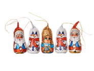 Mixed mini tree decorations 15g in bag 5x15g