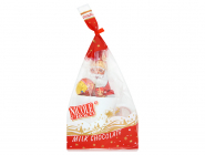 Mikulás Csomag Bögrével 128g Tejcsokoládé